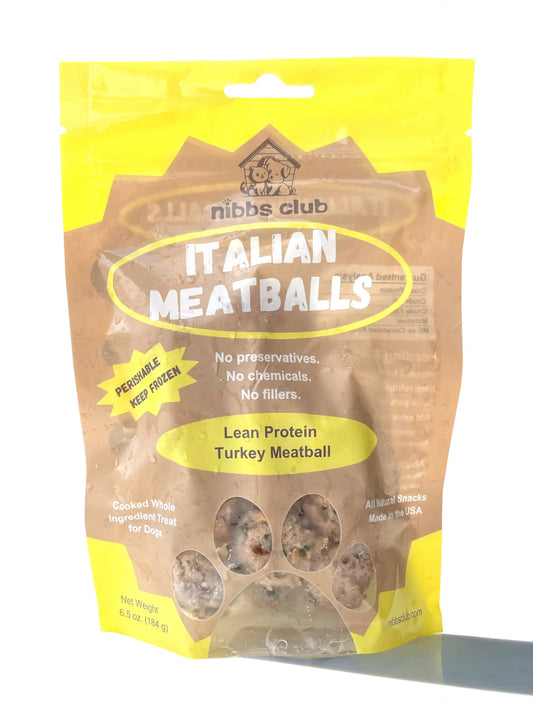 Italian Meatball Dog Treats
